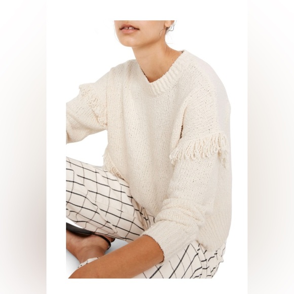 Madewell Montfort Fringe Pullover Sweater - Picture 6 of 6